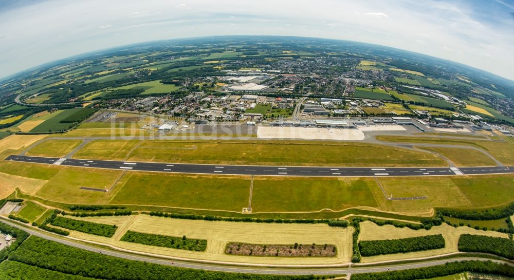 Luftbild Dortmund - Gelände des Flughafen in Dortmund im Bundesland Nordrhein-Westfalen