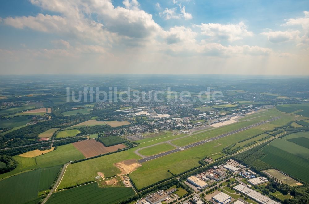 Luftbild Dortmund - Gelände des Flughafen in Dortmund im Bundesland Nordrhein-Westfalen, Deutschland