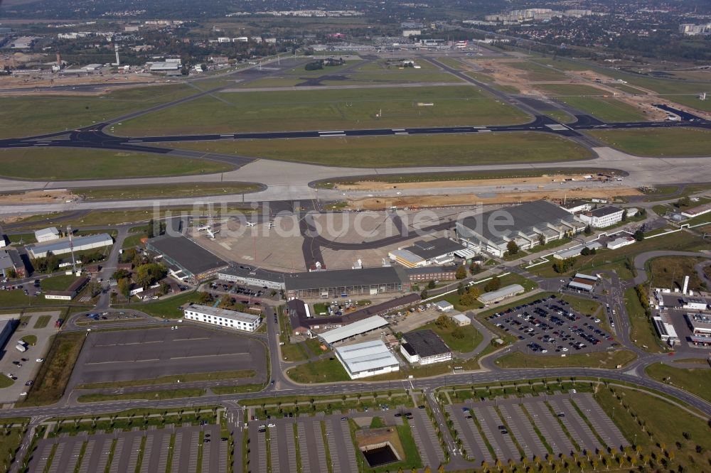 Luftbild Schönefeld - Gelände des Flughafen Schönefeld im Bundesland Brandenburg