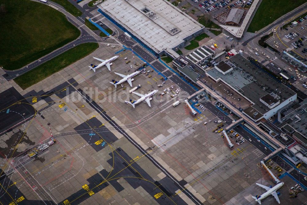 Luftbild Schönefeld - Gelände des Flughafen Schönefeld im Bundesland Brandenburg