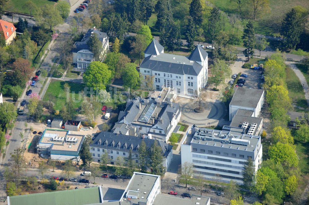 Berlin-Dahlem von oben - Gelände des Fritz-Haber-Institut der Max-Planck-Gesellschaft in Berlin - Dahlem