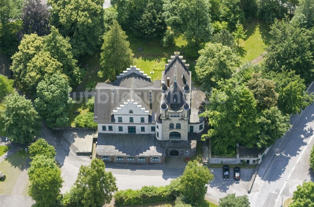 Warstein Allagen aus der Vogelperspektive: Gelände des Haus Dassel im Stadtteil Allagen in Warstein in Nordrhein-Westfalen