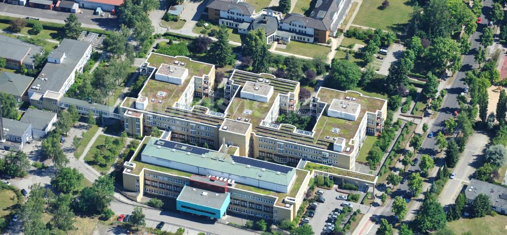 Luftbild Berlin Lankwitz - Gelände und die Häuser des St. Marien Krankenhaus Berlin Lankwitz