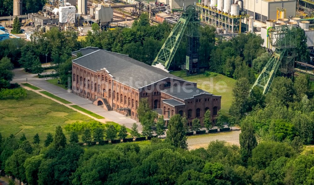 Luftbild Gladbeck - Gelände des Industriedenkmal Zeche Zweckel , einem stillgelegten Steinkohle - Bergwerk in Gladbeck in Nordrhein-Westfalen