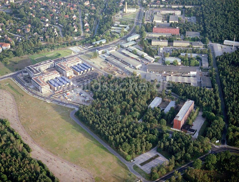 Luftbild Berlin - Köpenick - Gelände des Innovationsparkes Wuhlheide in Berlin - Köpenick.