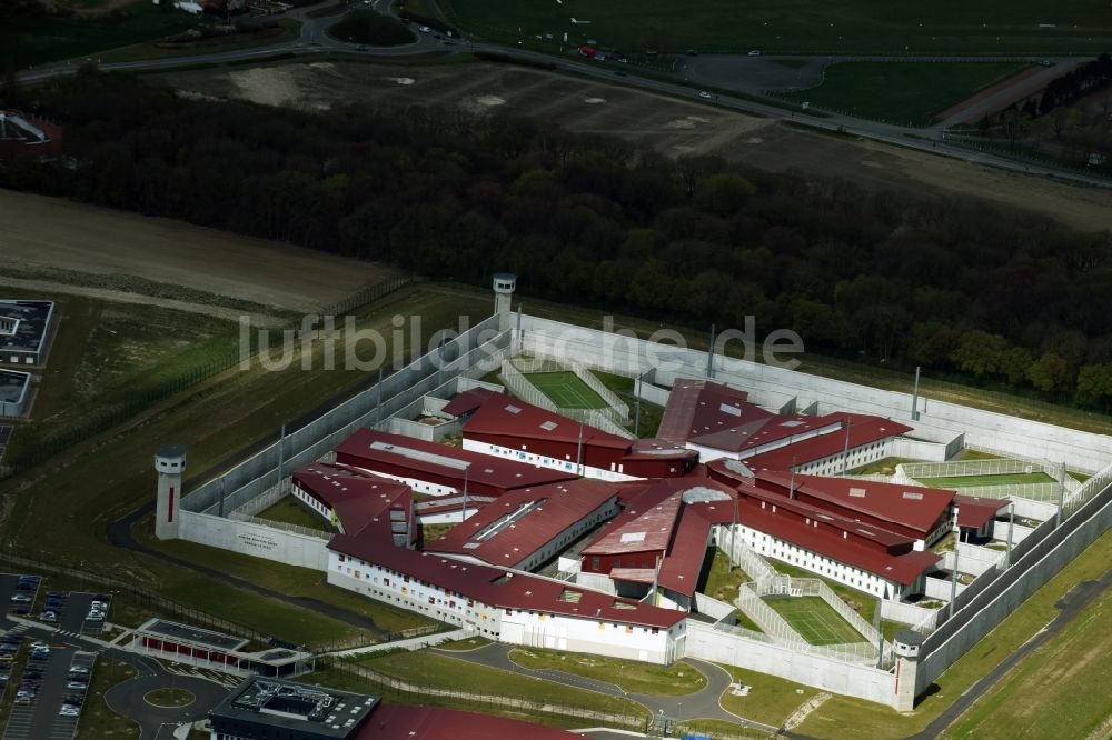 Luftbild Lens Vendin-le-Vieil - Gelände der Justizvollzugsanstalt JVA in Lens Vendin-le-Vieil in Nord-Pas-de-Calais Picardie, Frankreich