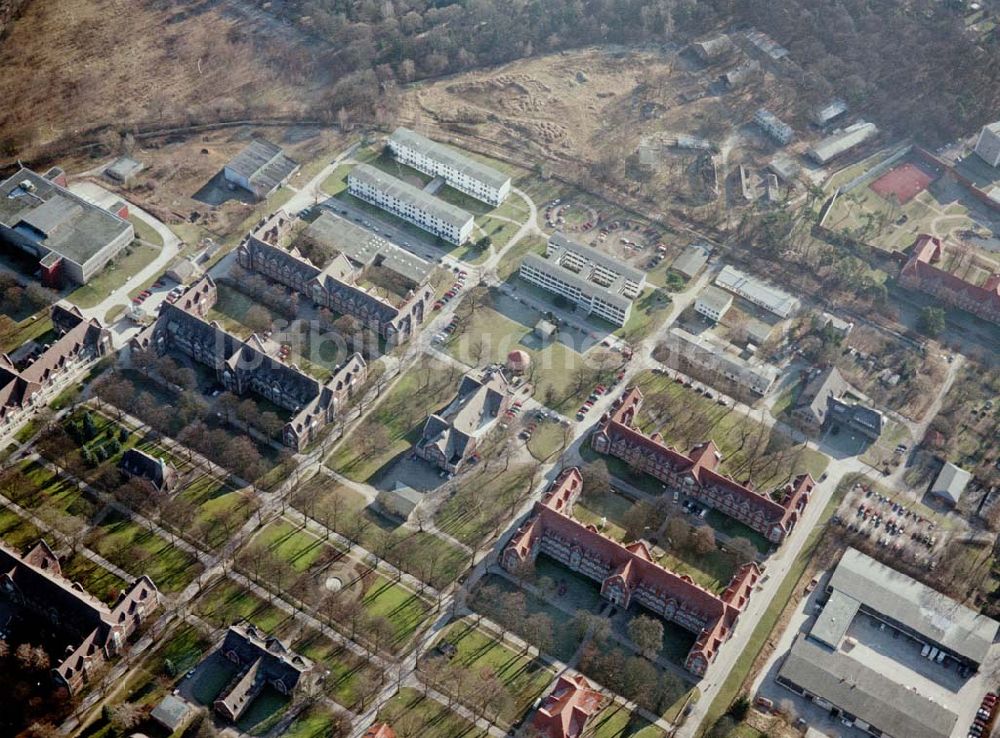 Berlin - Buch von oben - Gelände des Klinikums Berlin - Buch.