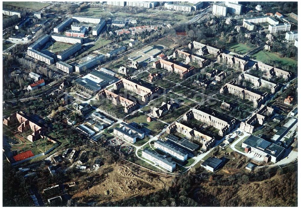 Luftaufnahme Berlin - Buch - Gelände des Klinikums Berlin - Buch.