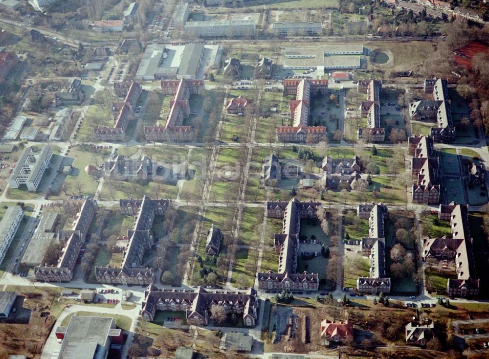 Luftbild Berlin - Buch - Gelände des Klinikums Berlin - Buch.