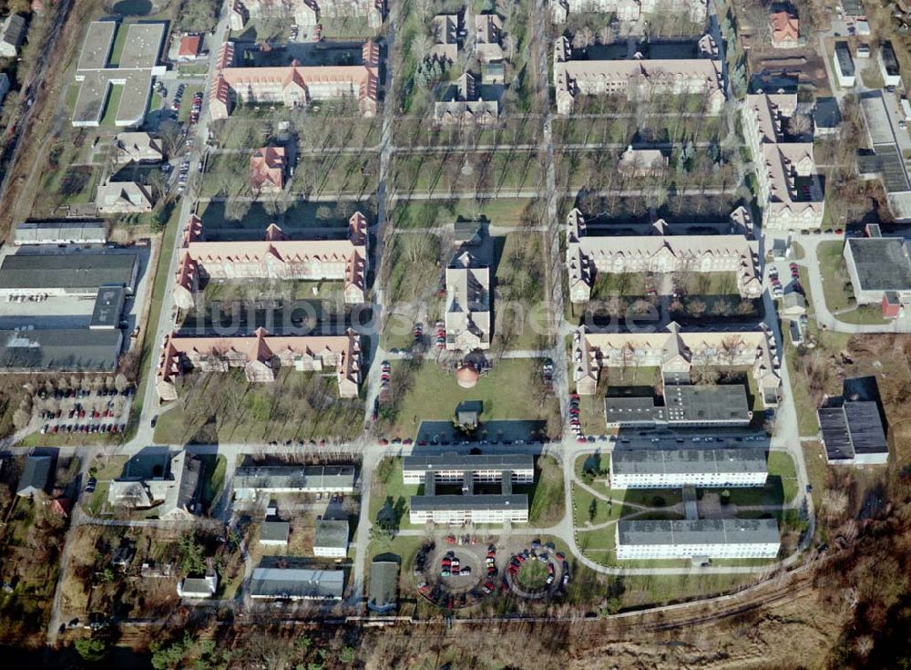 Luftaufnahme Berlin - Buch - Gelände des Klinikums Berlin - Buch.