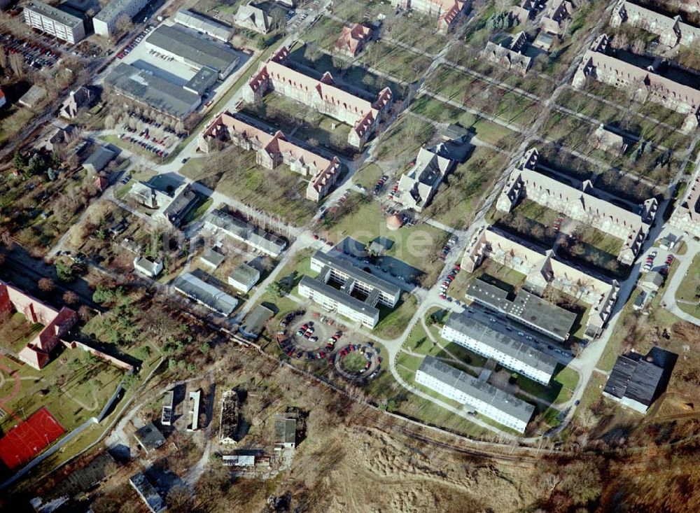 Berlin - Buch von oben - Gelände des Klinikums Berlin - Buch.