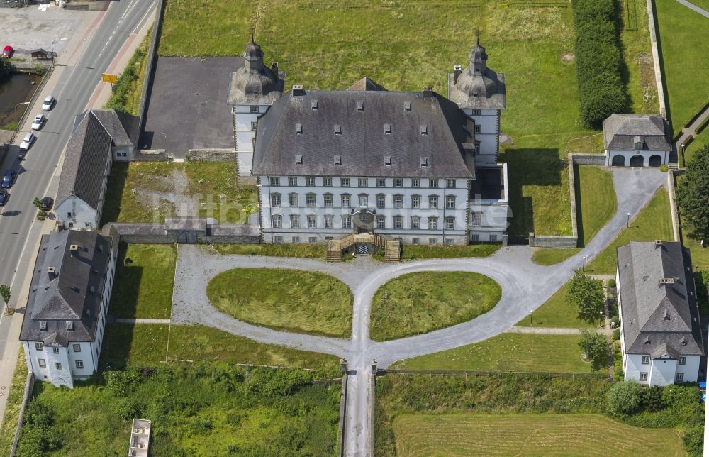 Warstein Sichtigvor aus der Vogelperspektive: Gelände des Kloster Mülheim im Stadtteil Sichtigvor in Warstein in Nordrhein-Westfalen