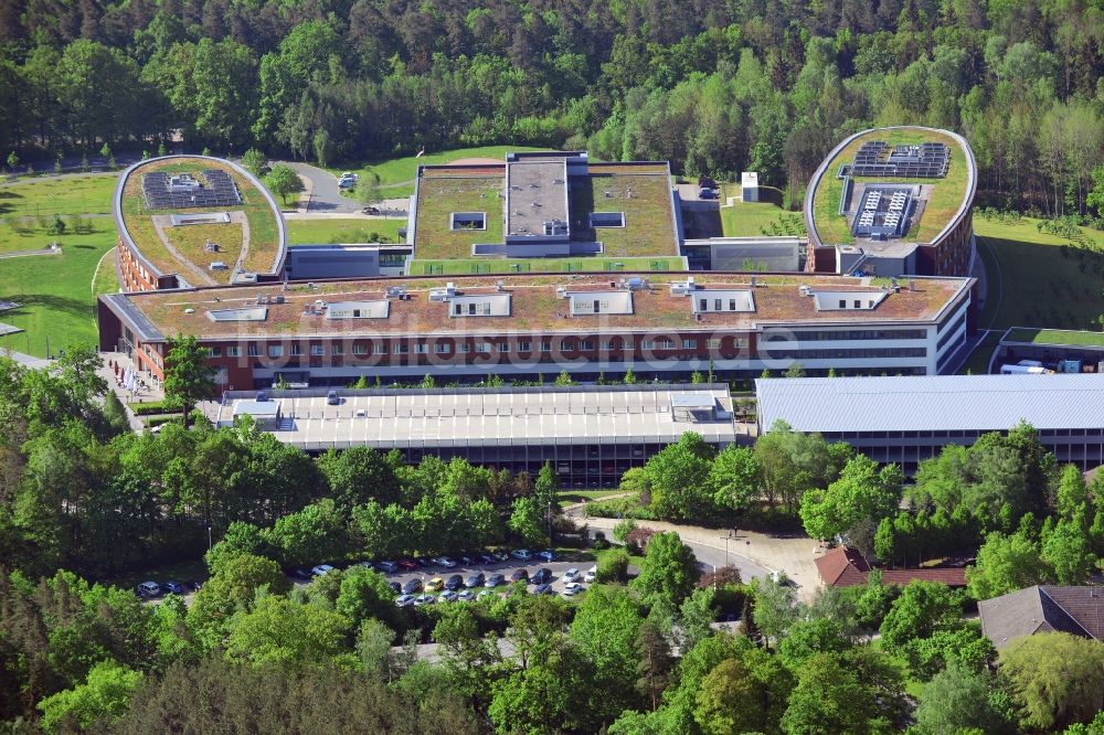 Luftbild Gera - Gelände des Krankenhaus des SRH Wald-Klinikum Gera in Thüringen