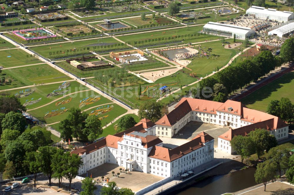 Luftbild ORANIENBURG - Gelände der LAGA Landesgartenschau 2009 am Oranienburger Schloß