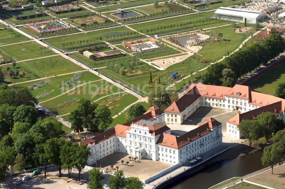 Luftaufnahme ORANIENBURG - Gelände der LAGA Landesgartenschau 2009 am Oranienburger Schloß