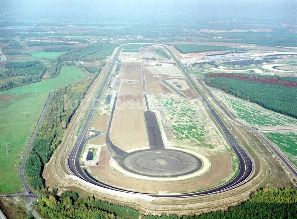 Luftbild Klettwitz - Gelände des Lausitzringes (Euro - Speedway) bei Klettwitz in Brandenburg.