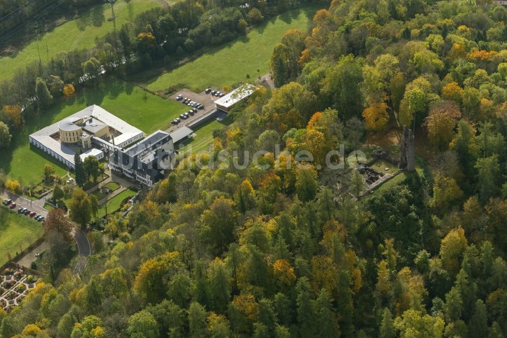 Luftaufnahme Wadern - Gelände des Leibniz-Zentrum für Informatik (LZI) auf Schloss Dagstuhl in Wadern im Saarland