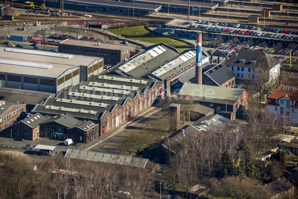 Luftbild Oberhausen - Gelände des LVR- Industrie- Museums in Oberhausen im Bundesland Nordrhein-Westfalen