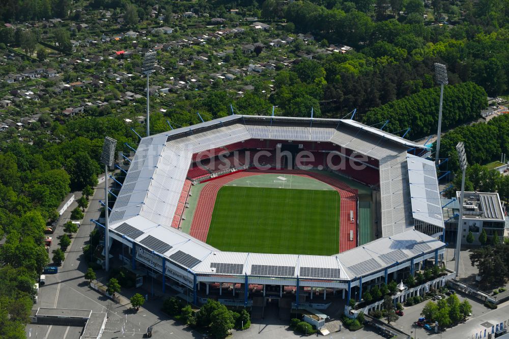 Luftbild Nürnberg - Gelände am Max- Morlock- Stadion in Nürnberg im Bundesland Bayern