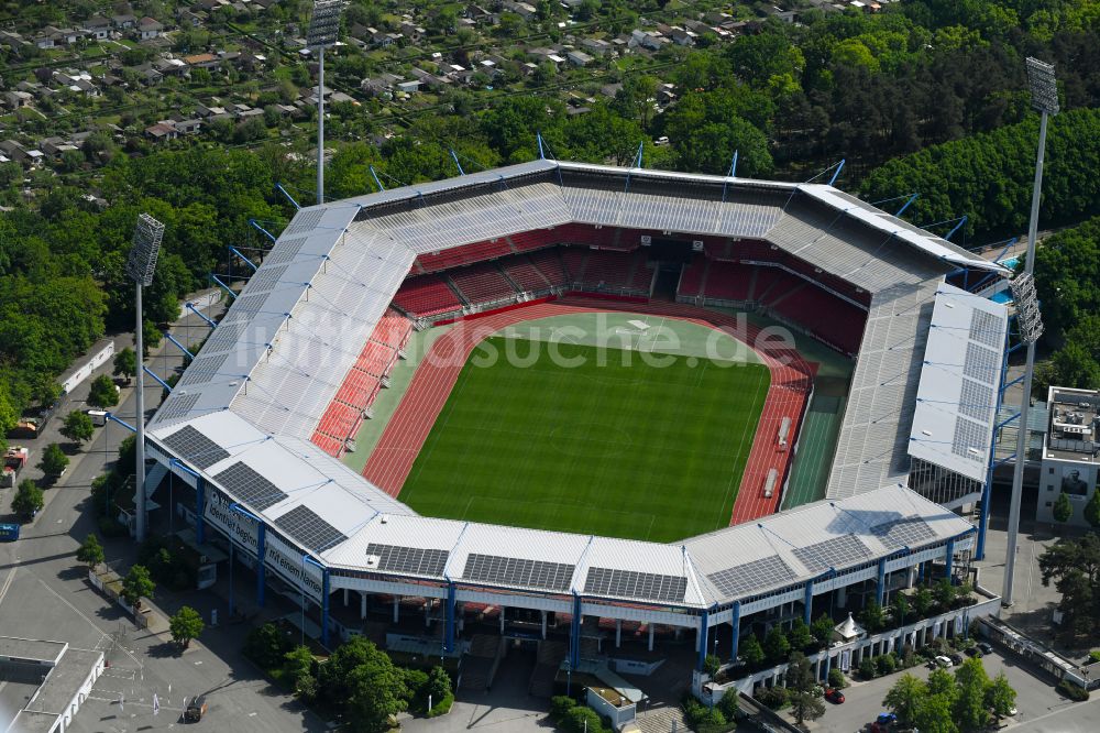 Luftaufnahme Nürnberg - Gelände am Max- Morlock- Stadion in Nürnberg im Bundesland Bayern