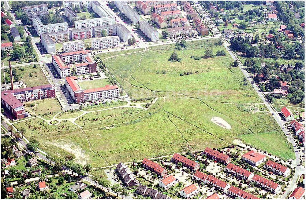 Luftaufnahme Falkensee / BRB - Gelände der Parkstadt Falkensee der DEGEWO in Falkensee westlich von Berlin