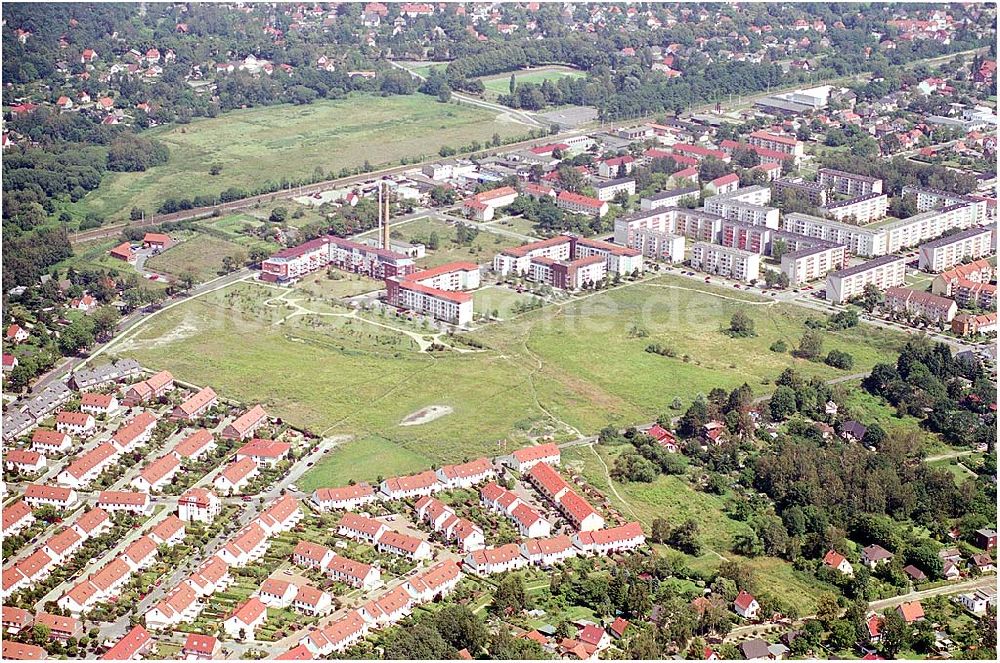 Falkensee / BRB aus der Vogelperspektive: Gelände der Parkstadt Falkensee der DEGEWO in Falkensee westlich von Berlin