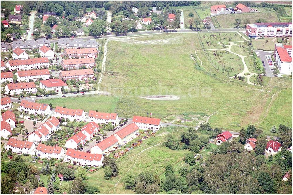 Falkensee / BRB aus der Vogelperspektive: Gelände der Parkstadt Falkensee der DEGEWO in Falkensee westlich von Berlin