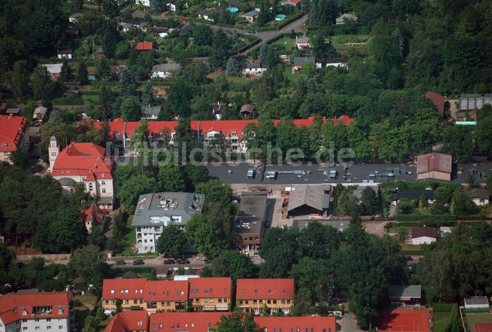 Berlin Spandau aus der Vogelperspektive: Gelände des SchulUmweltZentrum, dem früheren Förderverein der Gartenarbeitsschule Hakenfelde in Berlin - Spandau