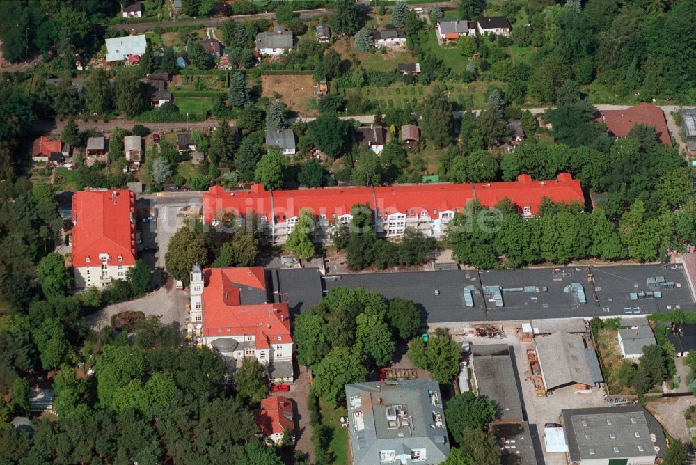 Berlin Spandau aus der Vogelperspektive: Gelände des SchulUmweltZentrum, dem früheren Förderverein der Gartenarbeitsschule Hakenfelde in Berlin - Spandau