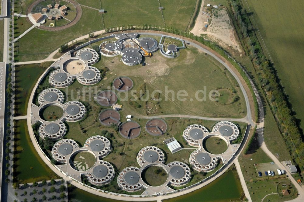 Berlin von oben - Gelände des Tierheims in Falkenberg im Ortsteil Hohenschönhausen in Berlin