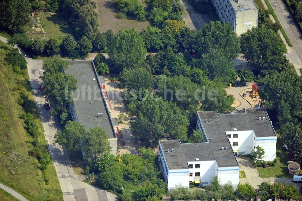 Luftbild Berlin - Gelände der Waldorfschule in Berlin- Mahlsdorf