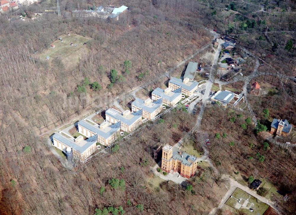 Luftbild Potsdam / BRB - Gelände des Wissenschaftsparks Albert Einstein und des Geoforschungszentrums auf dem Telegraphenberg in Potsdam