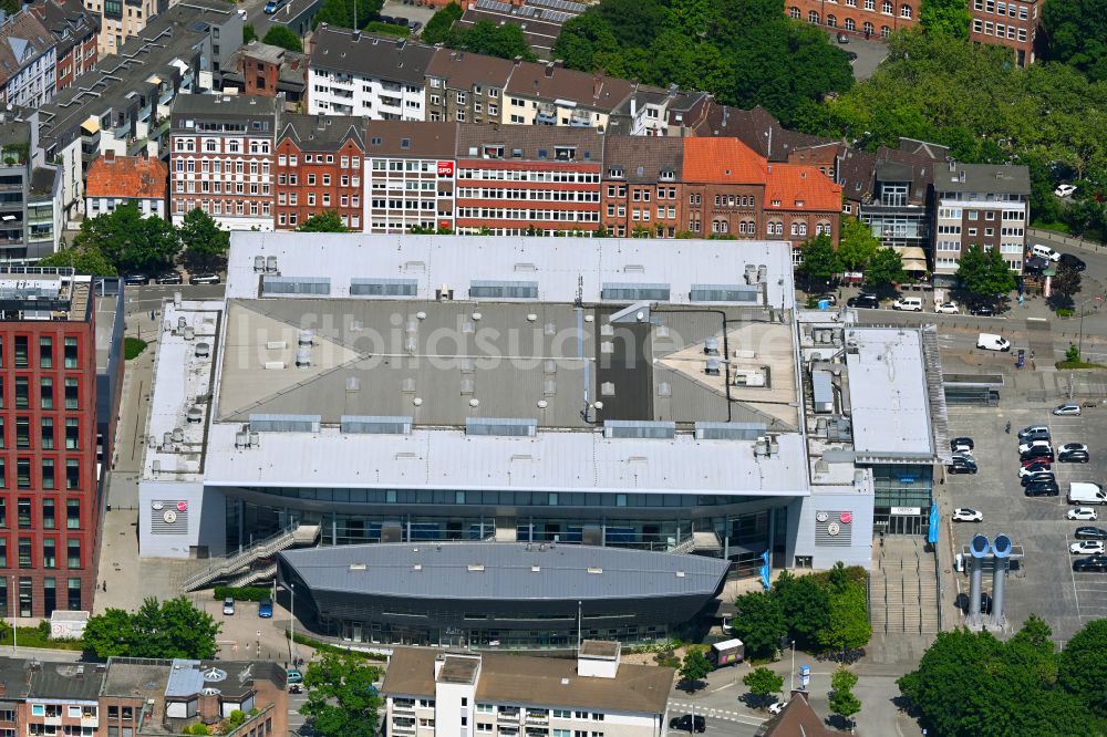 Luftbild Kiel - Gelände der Wunderino - Arena in Kiel im Bundesland Schleswig-Holstein, Deutschland
