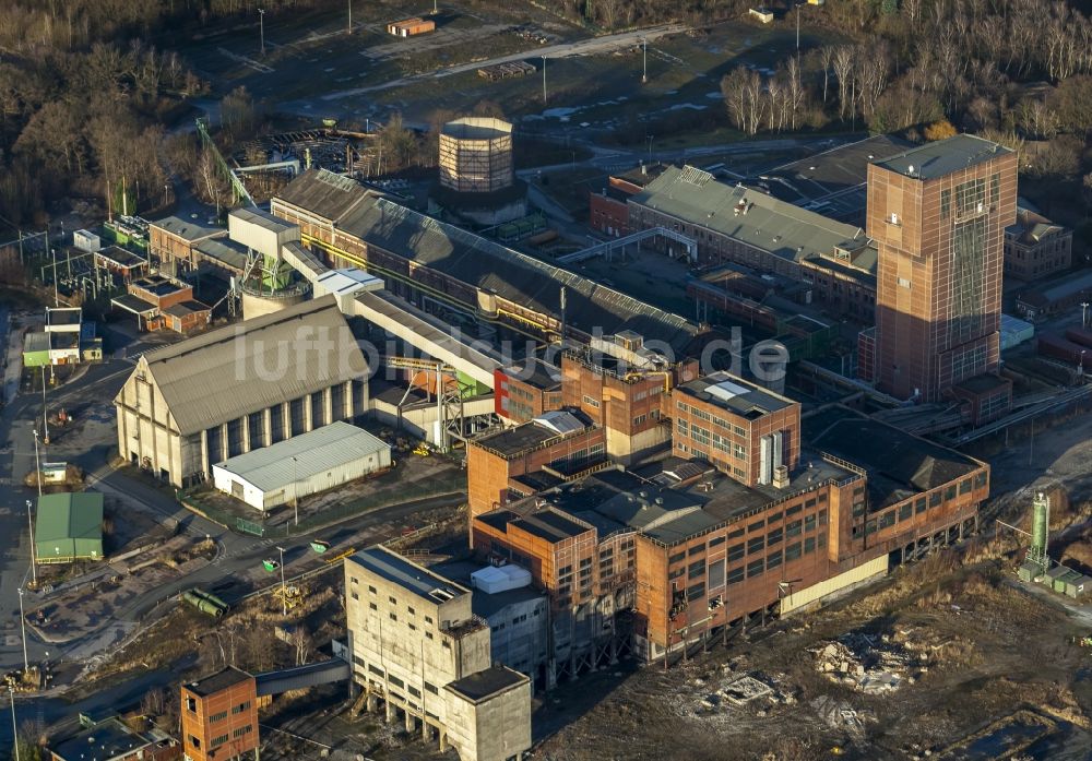 Luftbild Hamm - Gelände der Zeche Heinrich-Robert, Bergwerk Ost in Hamm im Bundesland Nordrhein-Westfalen