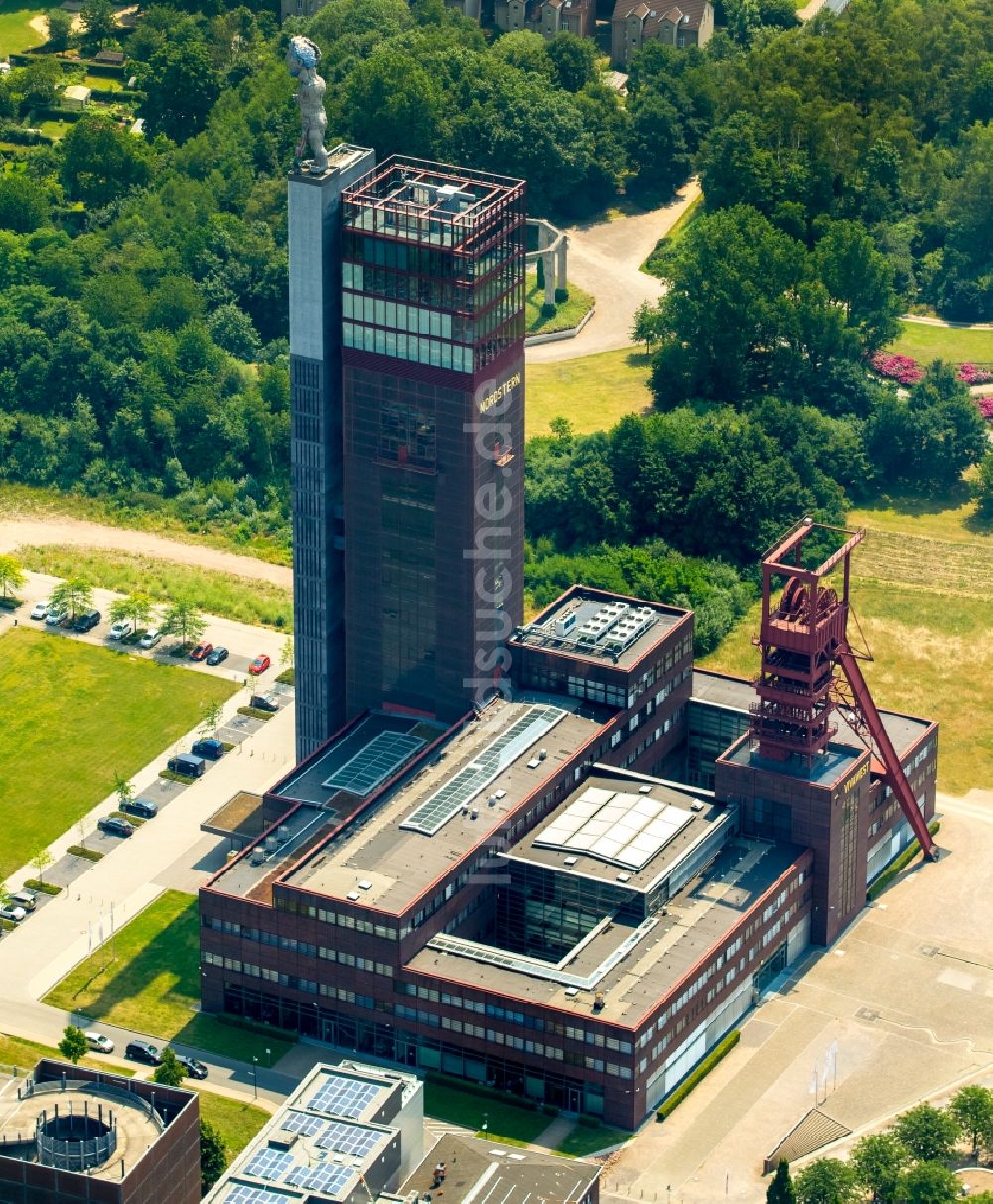 Gelsenkirchen aus der Vogelperspektive: Gelände der Zeche des Nordsternparks in Gelsenkirchen im Bundesland Nordrhein-Westfalen