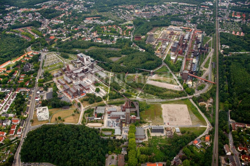 Essen OT Stoppenberg aus der Vogelperspektive: Gelände des Zollvereins im Stadtteil Stoppenberg in Essen im Bundesland Nordrhein-Westfalen