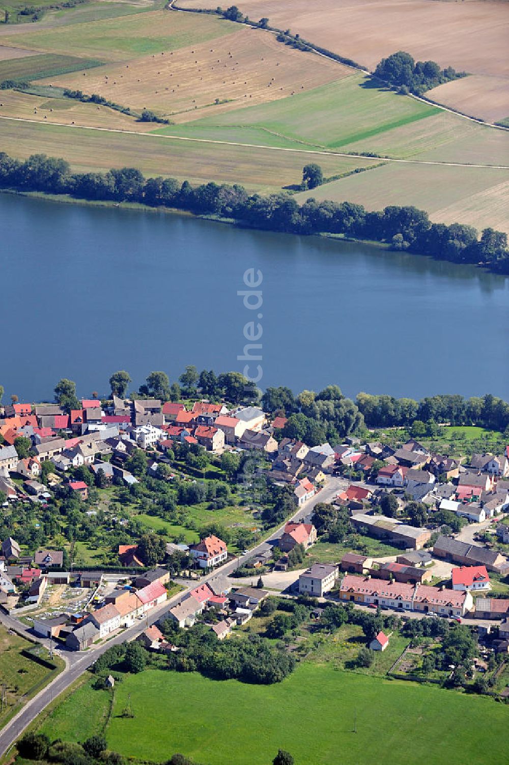 Luftaufnahme BETSCHE / PSZCZEW - Gemeinde Betsche in der Woiwodschaft Lebus