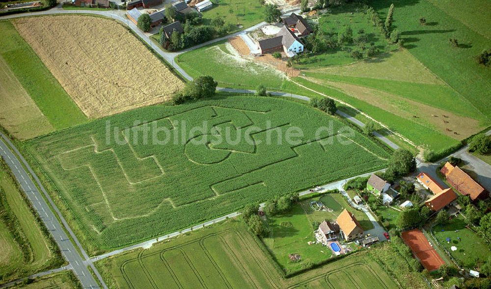 Luftbild Bönen - Gemeinde Boenen