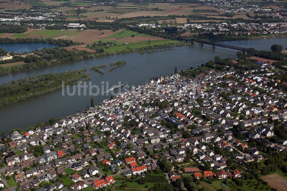 Luftaufnahme Urmitz - Gemeinde Urmitz am Rhein