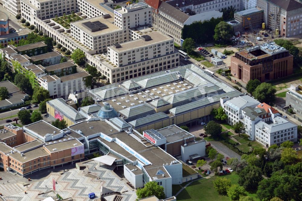 Berlin aus der Vogelperspektive: Gemäldegalerie, Kupferstichkabinett und Kunstbibliothek am Berliner Kulturforum in Berlin-Tiergarten