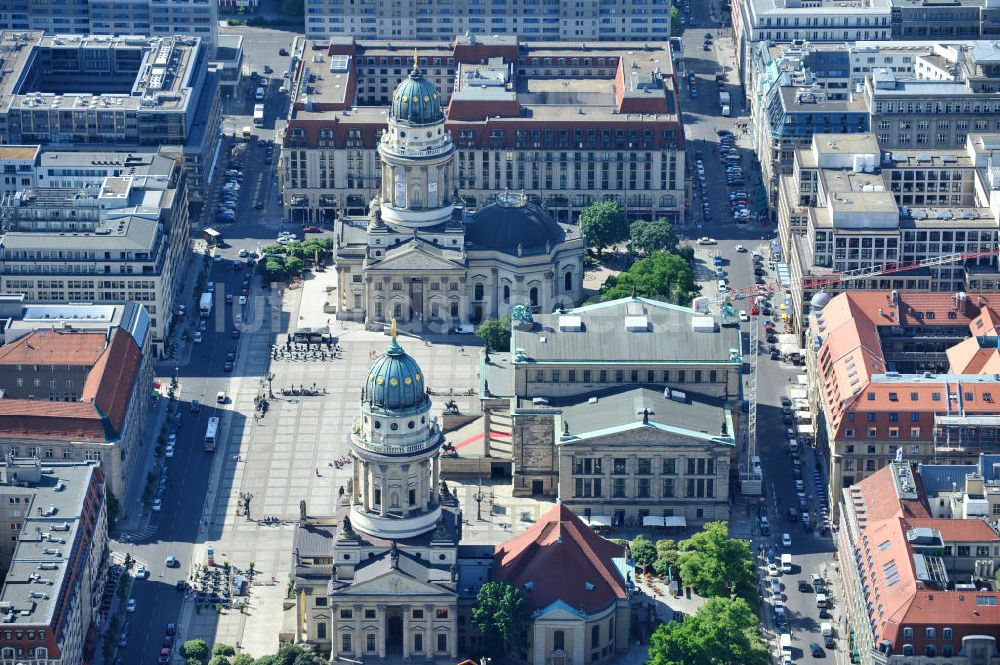 Luftaufnahme Berlin Mitte - Gendarmenmarkt Berlin