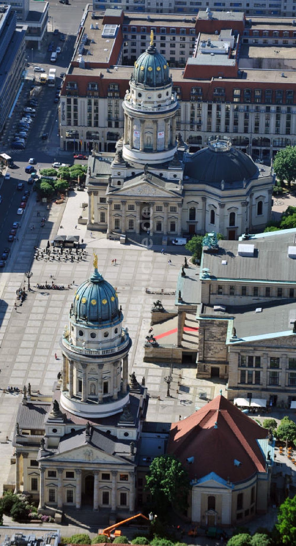 Berlin Mitte aus der Vogelperspektive: Gendarmenmarkt Berlin