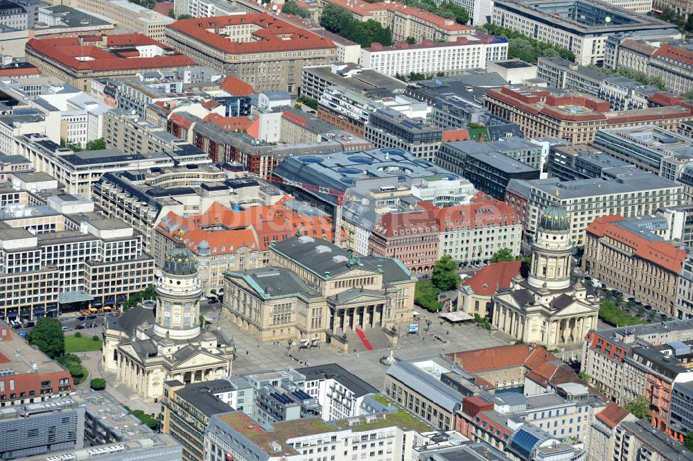 Luftbild Berlin Mitte - Gendarmenmarkt Berlin