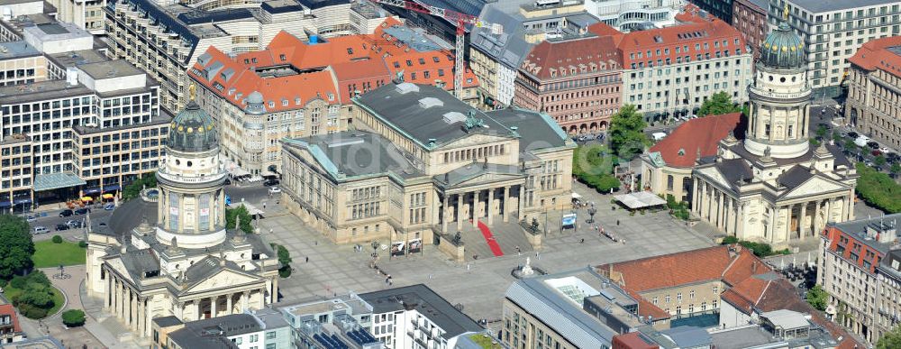 Luftaufnahme Berlin Mitte - Gendarmenmarkt Berlin