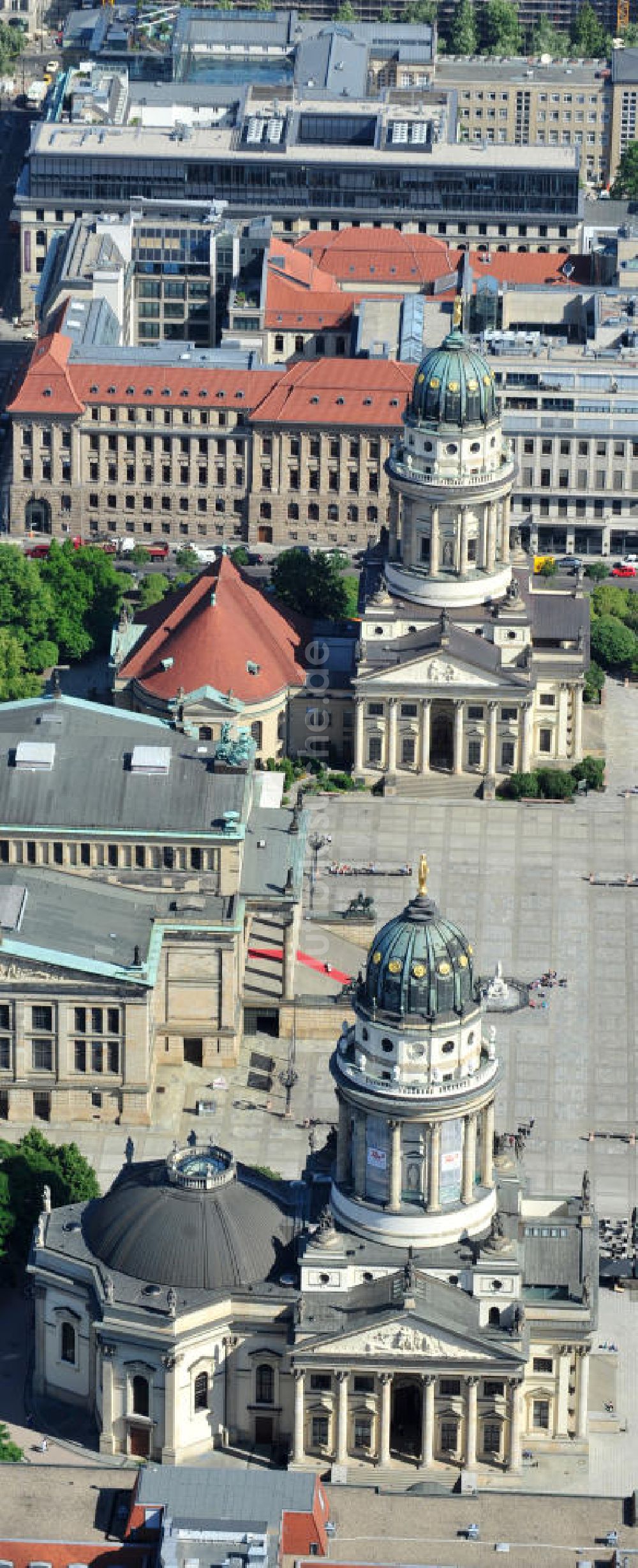 Luftbild Berlin Mitte - Gendarmenmarkt Berlin