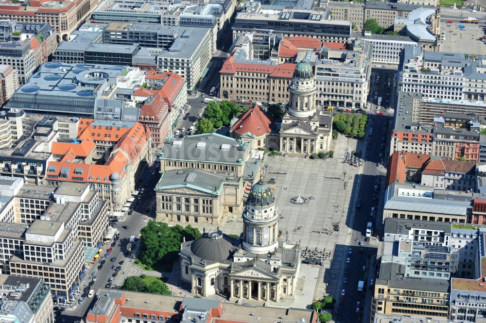 Luftaufnahme Berlin Mitte - Gendarmenmarkt Berlin