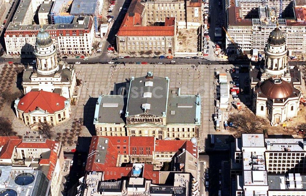 Berlin von oben - Gendarmenmarkt Berlin