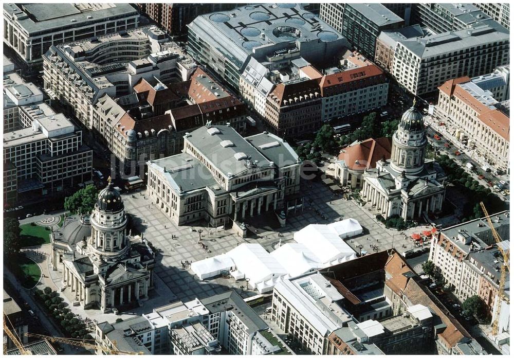 Berlin aus der Vogelperspektive: Gendarmenmarkt in Berlin - Mitte.