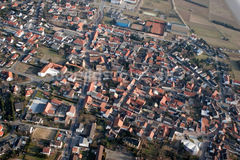 Luftbild Gensingen - Gensingen