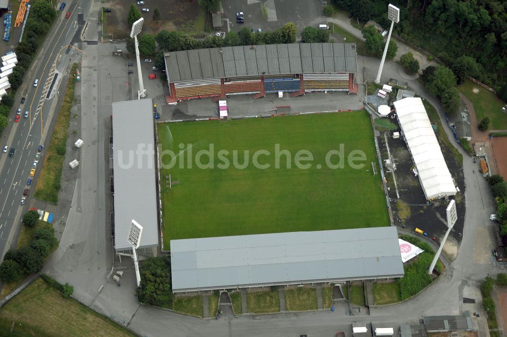 ESSEN aus der Vogelperspektive: Georg-Melches-Stadion in Essen